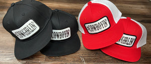 Cowboyin/Cowgirlin trucker hats