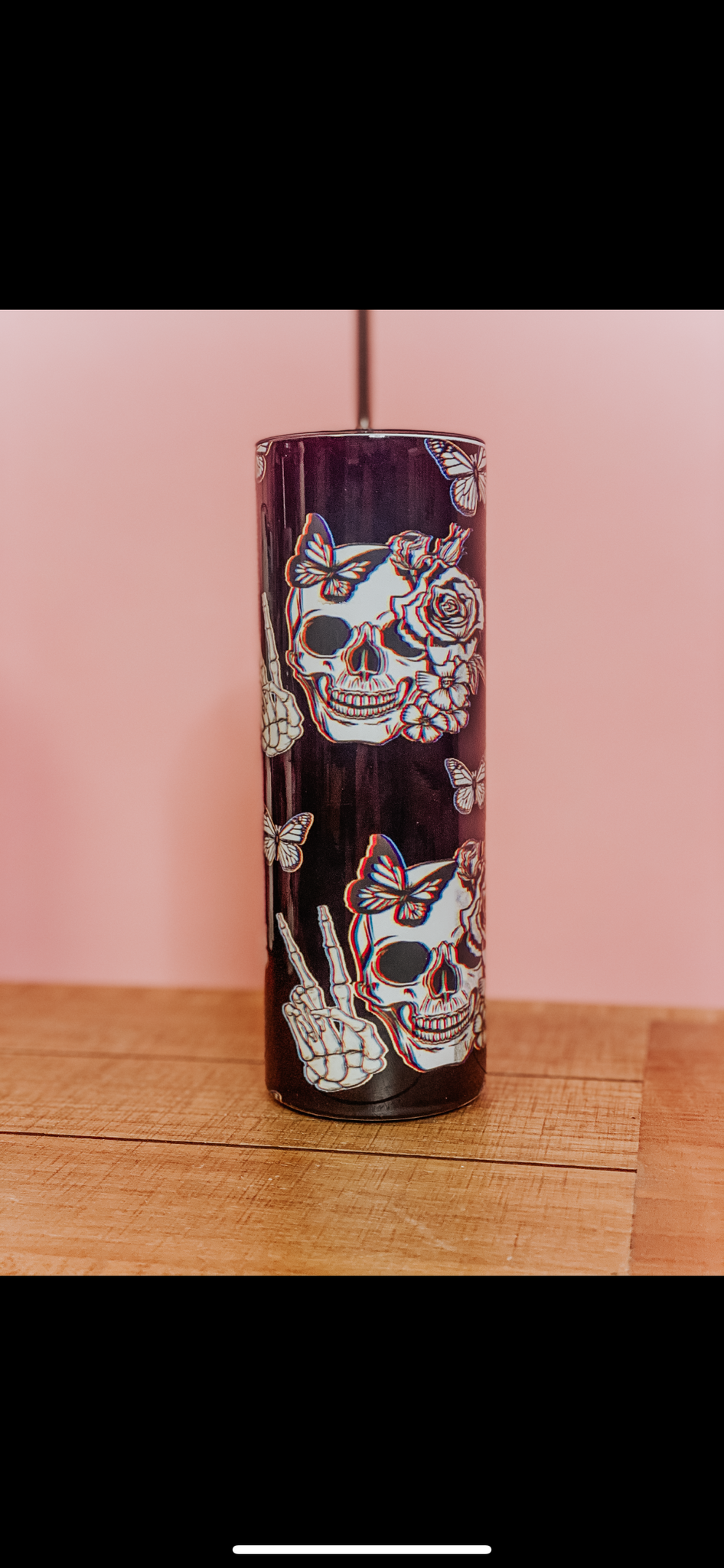 Skull Sippy + Tumbler