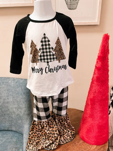 Littles Christmas Tee + Bells Set